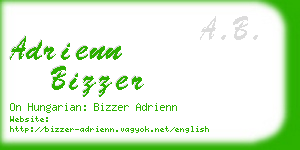 adrienn bizzer business card